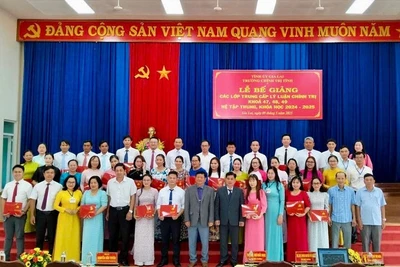 Trường Chính trị tỉnh Gia Lai bế giảng 3 lớp Trung cấp lý luận chính trị 