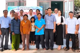 Đến nay, toàn huyện Chư Sê đã hoàn thành việc xây dựng và sửa chữa đưa vào sử dụng 194 căn nhà. Ảnh: Hoài Trương