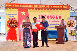 Làng Triêl đạt chuẩn nông thôn mới trong vùng đồng bào dân tộc thiểu số