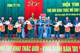 Công ty 715 thi thợ giỏi khai thác mủ cao su năm 2024