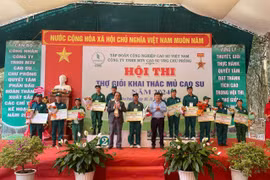 Sôi nổi phong trào "Luyện tay nghề-Thi thợ giỏi"