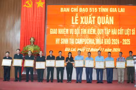  Gia Lai xuất quân tìm kiếm, quy tập hài cốt liệt sĩ tại Campuchia mùa khô 2024-2025