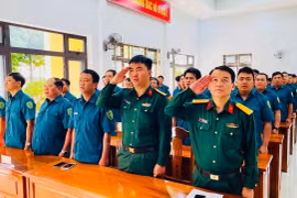 Pleiku kỷ niệm 90 năm Ngày truyền thống Dân quân tự vệ