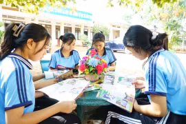 Học sinh vùng sâu Gia Lai lan tỏa văn hóa đọc trong trường học