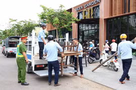 Phường Quy Nhơn Nam quyết tâm lập lại trật tự đô thị trên các tuyến đường văn minh