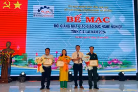 Trao 15 giải tập thể, cá nhân tại Hội giảng nhà giáo giáo dục nghề nghiệp tỉnh Gia Lai năm 2024