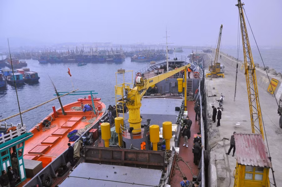 Âu tàu Bạch Long Vĩ, năm 2013