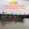 Những việc cần làm ngay trước khi bão số 13 đổ bộ