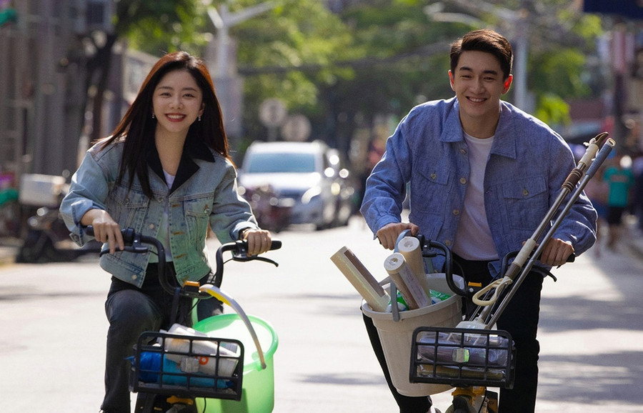 Những khoảnh khắc tươi sáng, lãng mạn trong phim dễ dàng 'đốn tim' khán giả trẻ. Ảnh: YOUKU