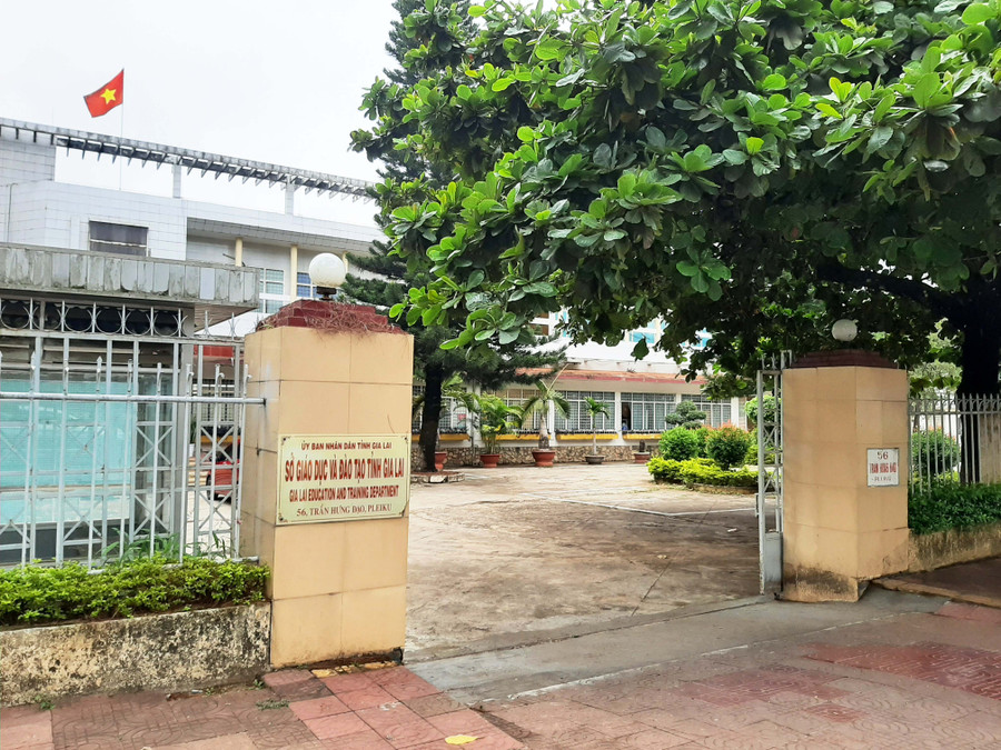 Sở GDĐT tỉnh Gia Lai là đơn vị qua thanh tra đã phát hiện sai phạm 2,3 tỷ đồng tại các dự án công nghệ thông tin. Ảnh: Lê Anh