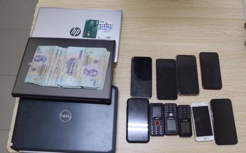 Tang vật trong chuyên án