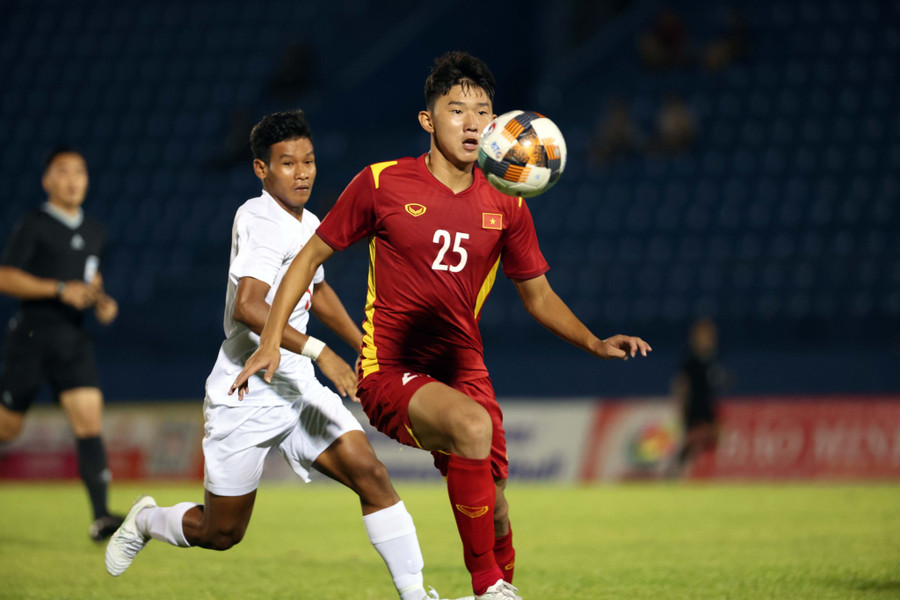 Đăng Dương có màn ra mắt khá ấn tượng cùng U.19 Việt Nam. Ảnh: Ngọc Dương