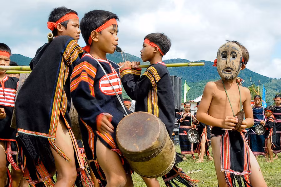 Trống hội làng. Ảnh: Ngọc Tấn