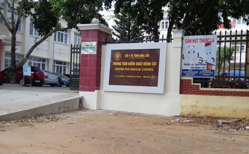 Trung tâm Kiểm soát bệnh tật tỉnh Đak Lak. Nguồn Công An Nhân Dân