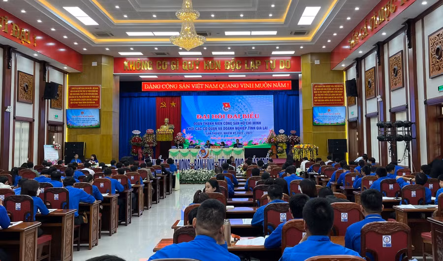 Quang cảnh đại hội. Ảnh P.V