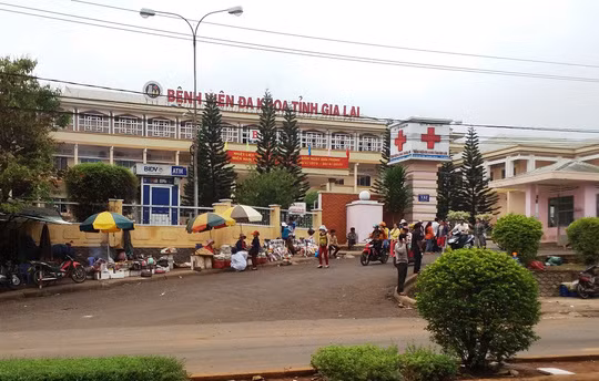 Bệnh viện đa khoa tỉnh Gia Lai. Ảnh nguồn internet 