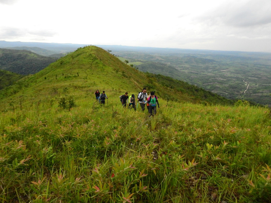 Anh Phạm Võ Hiến cùng bạn bè trong một chuyến đi tại huyện Ea H'leo. Ảnh: Nhân vật cung cấp Anh Phạm Võ Hiến cùng bạn bè trong một chuyến đi tại huyện Ea H'leo. Ảnh: Nhân vật cung cấp