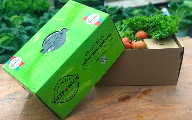 Các loại rau củ, quả đều được bao gói đóng hộp đúng quy cách. Ảnh: HẢI TIẾN Các loại rau củ, quả đều được bao gói đóng hộp đúng quy cách. Ảnh: HẢI TIẾN