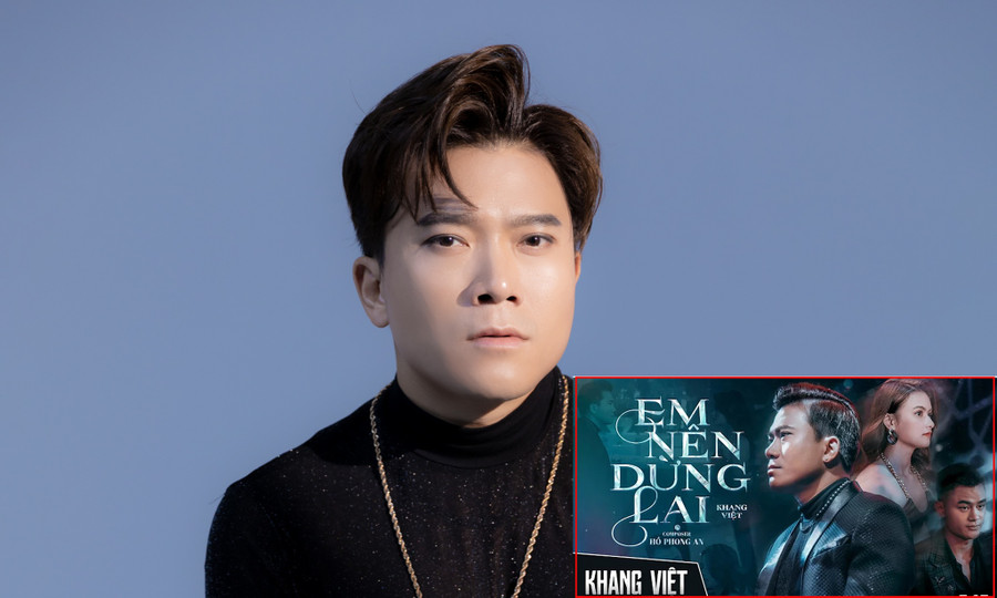 Khang Việt tạo cơn sốt với bản hit Em nên dừng lại. Ảnh: NVCC