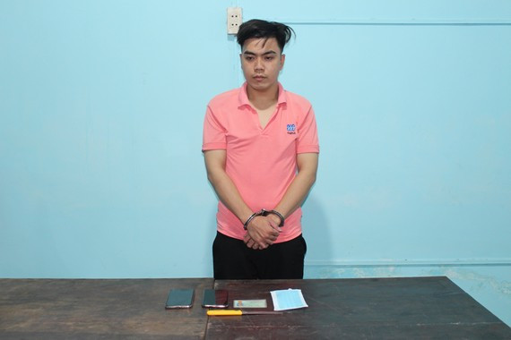  Phan Tấn Đạt tại cơ quan công an