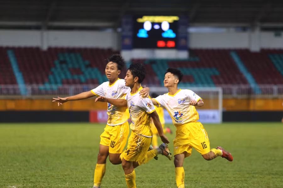 Dù chỉ giành hạng 3 nhưng U15 HAGL cũng đã để lại những dấu ấn. Ảnh: Văn Ngọc