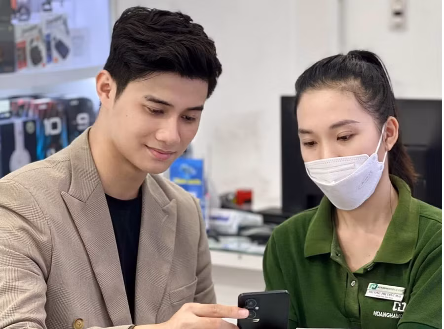 Võ Gia An sở hữu ngoại hình điển trai, anh chàng thường xuyên được các nhãn hàng lựa chọn để quảng bá sản phẩm. Ảnh: baothanhnien.vn