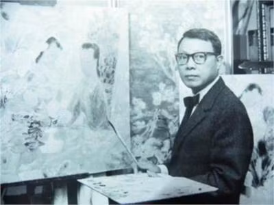 Danh họa Lê Phổ. Ảnh: T.L