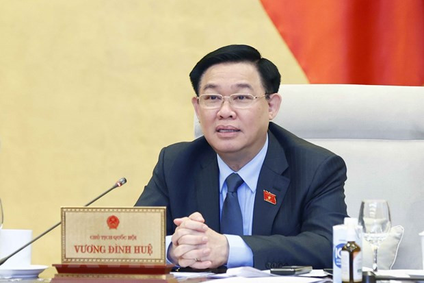 Chủ tịch Quốc hội Vương Đình Huệ. (Ảnh: Doãn Tấn/TTXVN)