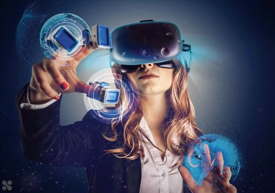 6G kết hợp với các công nghệ thực tế ảo để mang lại trải nghiệm sống động đến người dùng. Ảnh chụp màn hình