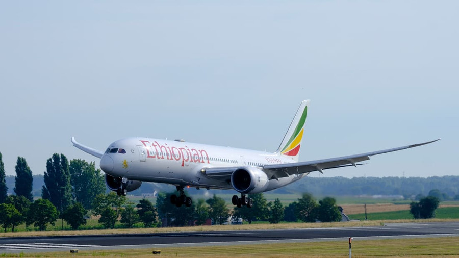 Hai phi công của hãng hàng không Ethiopian Airlines ngủ gật và lỡ thời điểm hạ cánh. Ảnh: CNN