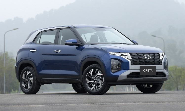  Hyundai Creta vừa trở thành mẫu xe ăn khách nhất phân khúc SUV cỡ nhỏ trong tháng 7. Ảnh: Hyundai.