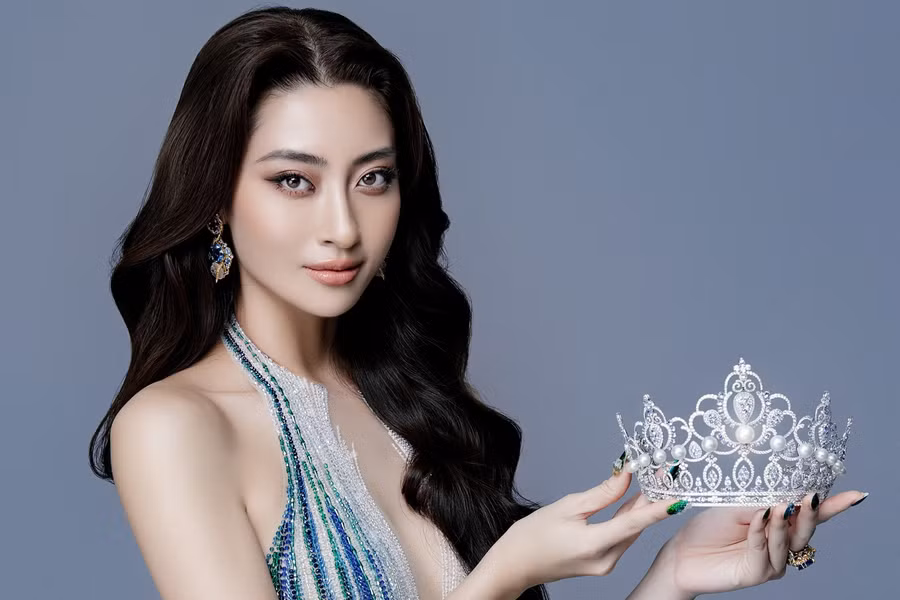  Hoa hậu Lương Thùy Linh sẽ là người trao vương miện cho tân hoa hậu. Ảnh: NVCC