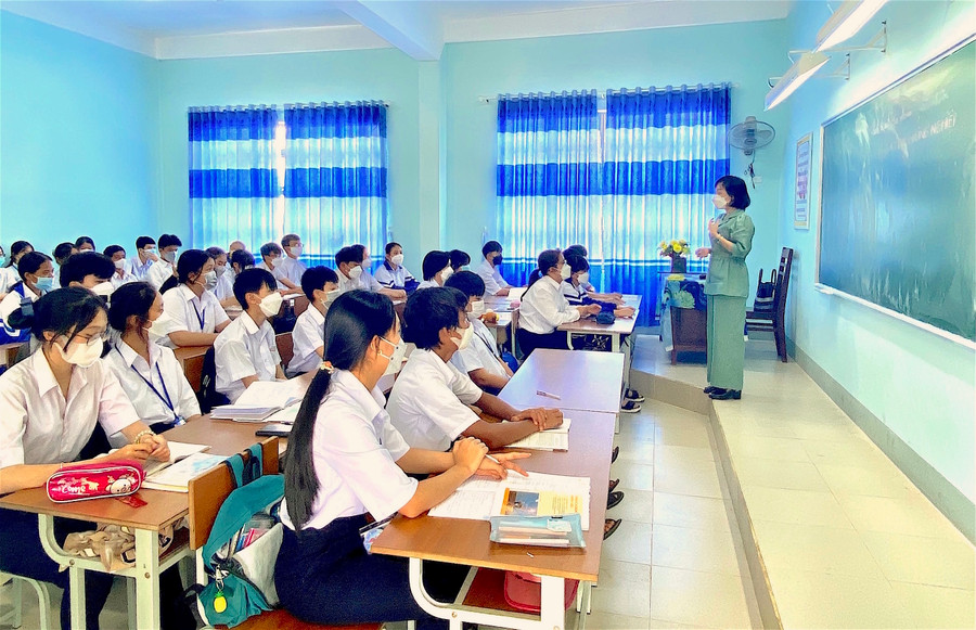 Học sinh Gia Lai (trừ lớp 1) sẽ tựu trường vào ngày 29-8. Ảnh: Mộc Trà Học sinh Gia Lai (trừ lớp 1) sẽ tựu trường vào ngày 29-8. Ảnh: Mộc Trà