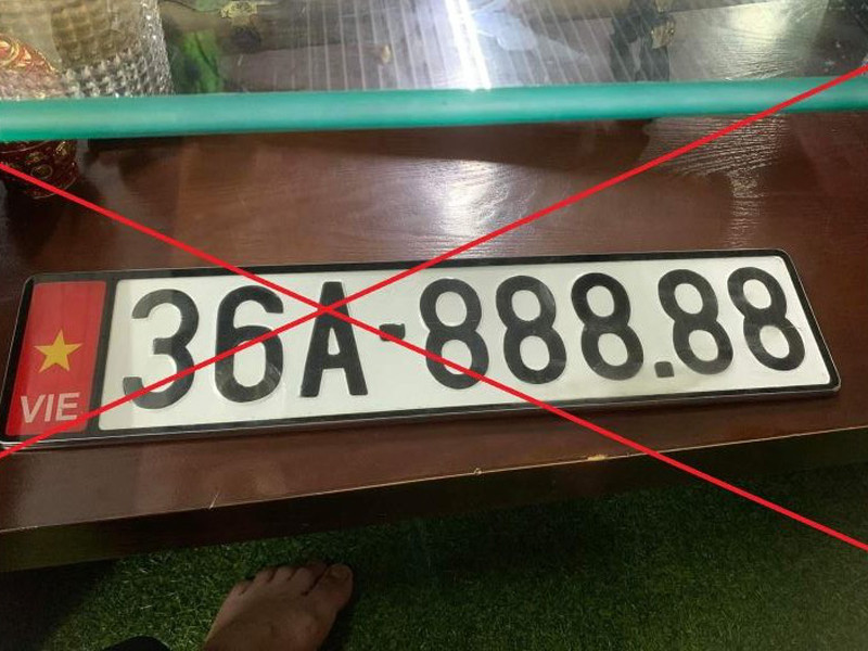 Chủ tài khoản facebook Trịnh Ngọc Quân đăng tải thông tin sai sự thật biển số xe 36A-888.88. Chủ tài khoản facebook Trịnh Ngọc Quân đăng tải thông tin sai sự thật biển số xe 36A-888.88.
