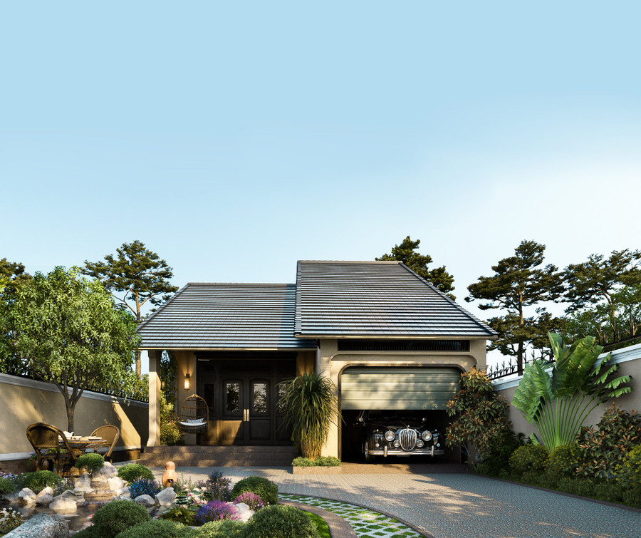  Nơi trở về mơ ước mang hơi thở mộc mạc, gần gũi.