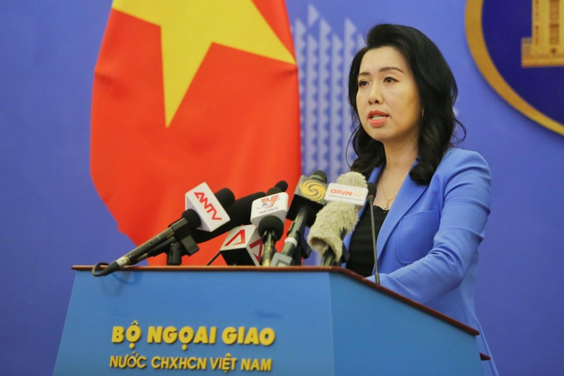 Người phát ngôn Bộ Ngoại giao Lê Thị Thu Hằng. (Ảnh: VGP) Người phát ngôn Bộ Ngoại giao Lê Thị Thu Hằng. (Ảnh: VGP)