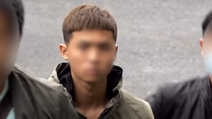 Đối tượng H.T.T (16 tuổi) bị bắt giữ. Ảnh: Công an Lâm Đồng 