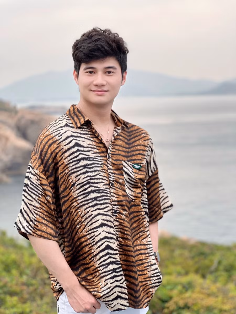 Võ Gia An sở hữu ngoại hình điển trai, anh chàng thường xuyên được các nhãn hàng lựa chọn để quảng bá sản phẩm. Ảnh: baothanhnien.vn