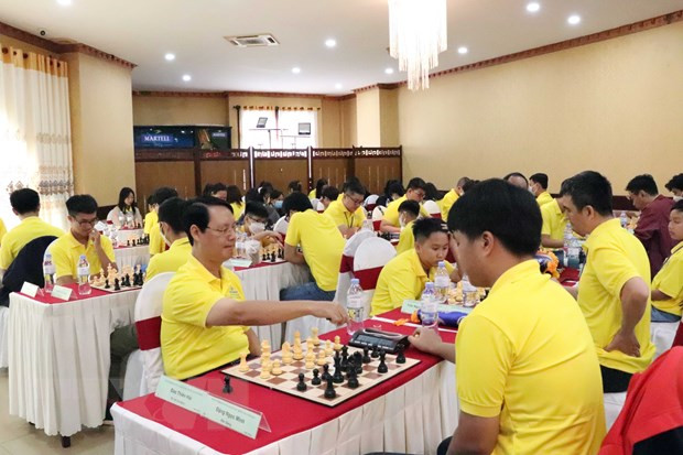 Các vận động viên bắt đầu thi đấu. (Ảnh: Trung Kiên/TTXVN) Các vận động viên bắt đầu thi đấu. (Ảnh: Trung Kiên/TTXVN)