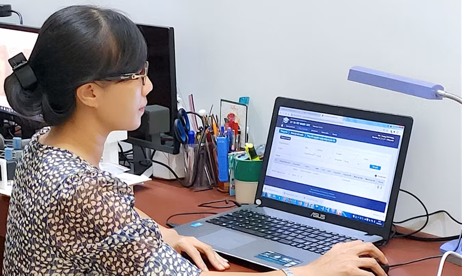 Chuẩn bị phương án sẵn sàng hỗ trợ thanh toán giúp thí sinh (trên giao diện phần mềm thanh toán của thí sinh) trong trường hợp thí sinh không thể tự thực hiện. Ảnh nguồn VGP