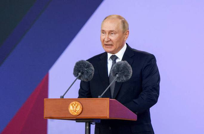  Tổng thống Nga Vladimir Putin đã chỉ trích Mỹ và phương Tây khi cho rằng Mỹ muốn kéo dài cuộc chiến ở Ukraine.Ảnh: Reuters