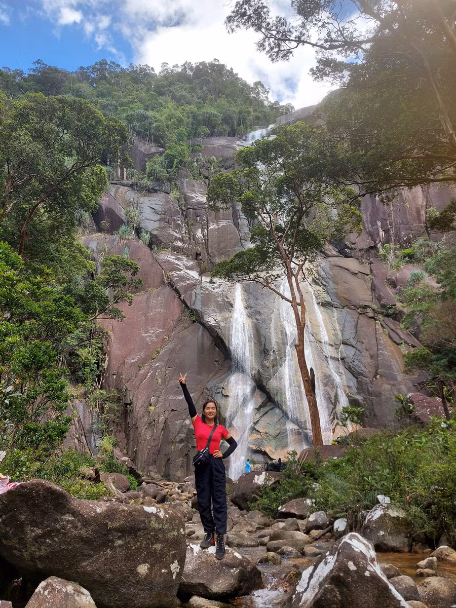 Chị Hà Phương (TP. Buôn Ma Thuột) đi du lịch 