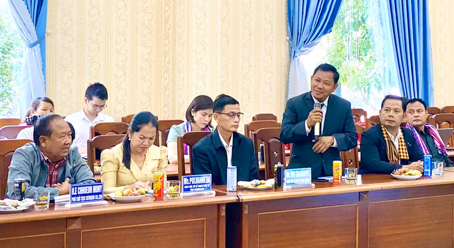 Các sản phẩm nước thảo dược của Trường Sinh Group nhận được sự đánh giá cao từ các đoàn khách trong nước và quốc tế. Ảnh: Khang Nghi