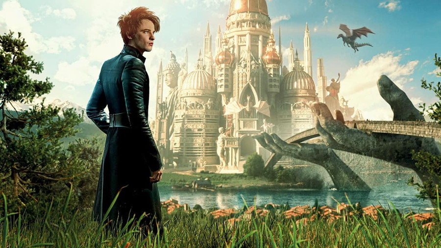 Cầu Vàng nổi tiếng của Đà Nẵng được đưa vào The Sandmand. Ảnh: Netflix