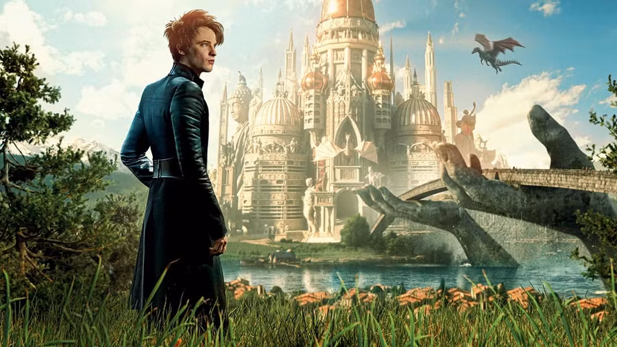 Cầu Vàng nổi tiếng của Đà Nẵng được đưa vào The Sandmand. Ảnh: Netflix