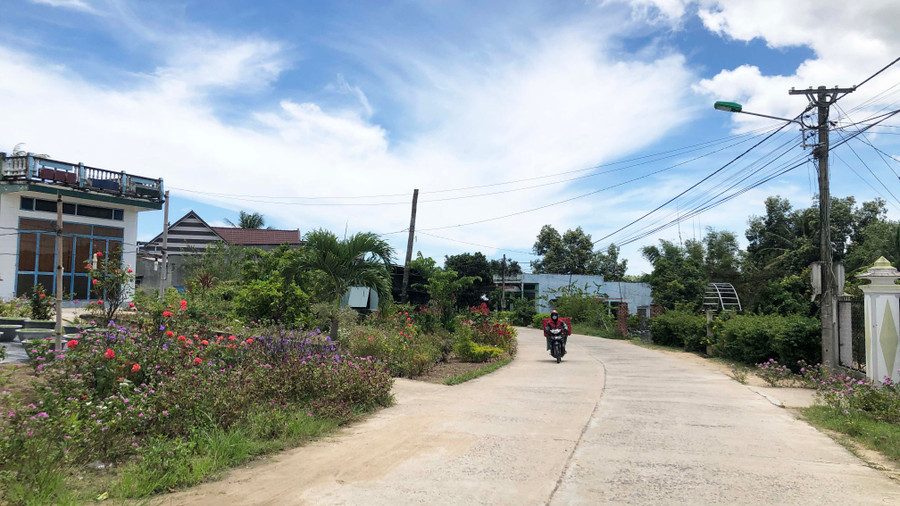 Diện mạo nông thôn của thị xã An Khê ngày càng khởi sắc. Ảnh: Ngọc Minh