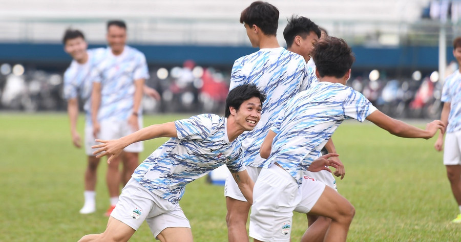 Tiền đạo Công Phượng. Ảnh: Báo Thanh Niên