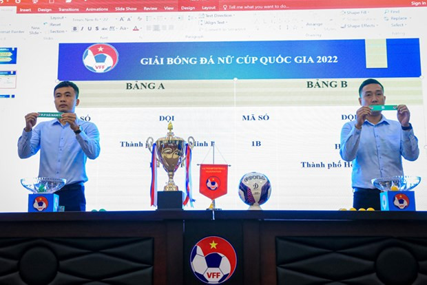 Bốc thăm chia bảng đấu. (Nguồn: VFF)