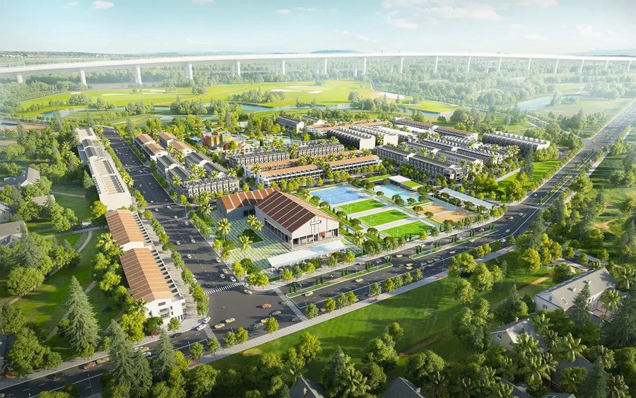 Dự án bất động sản tại TP. Bảo Lộc, tỉnh Lâm Đồng. Ảnh nguồn Thời báo Tài chính