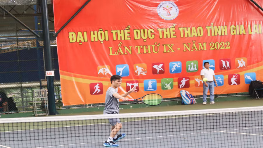 Các tay vợt sẽ thi đấu để tranh 5 bộ huy chương. Ảnh: Văn Ngọc